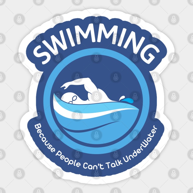 Love to Swim: Reason #1 Sticker by CreoTibi